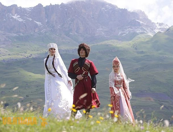Адыги в горах