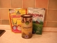 Цикорий в упаковке